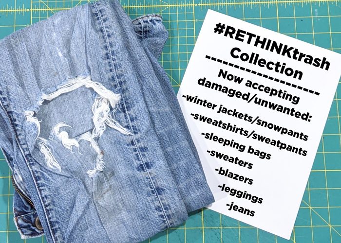 November 2023 #RETHINKtrash Collection